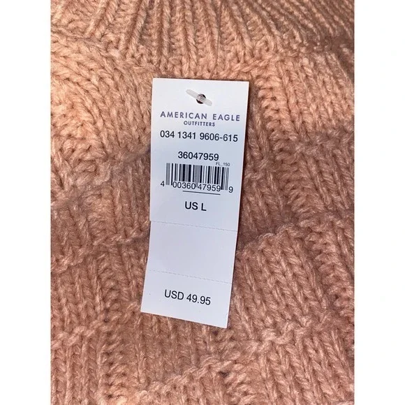 NWT American Eagle Baby Pink Sweater - Picture 5 of 7